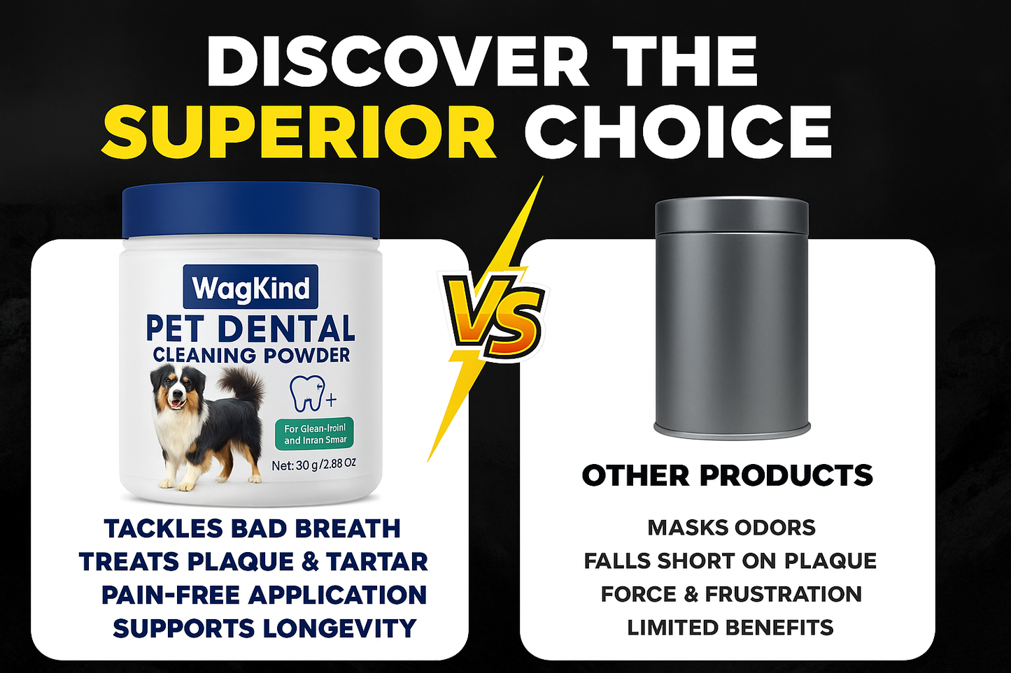 WagKind™ Daily Dental Powder
